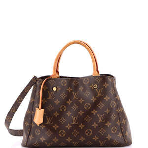 Louis Vuitton Montaigne Handbag Canvas #238147L24B